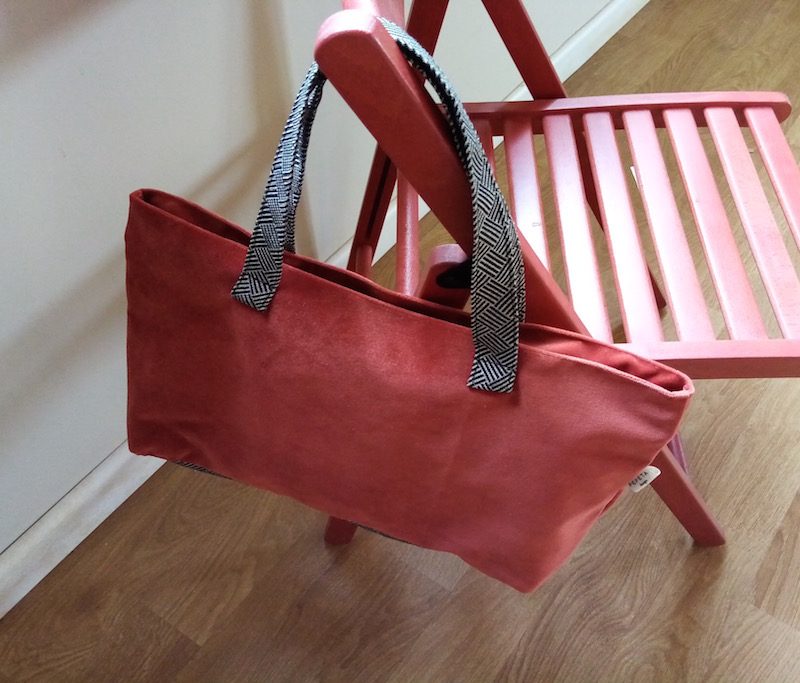 Shopper rojo teja