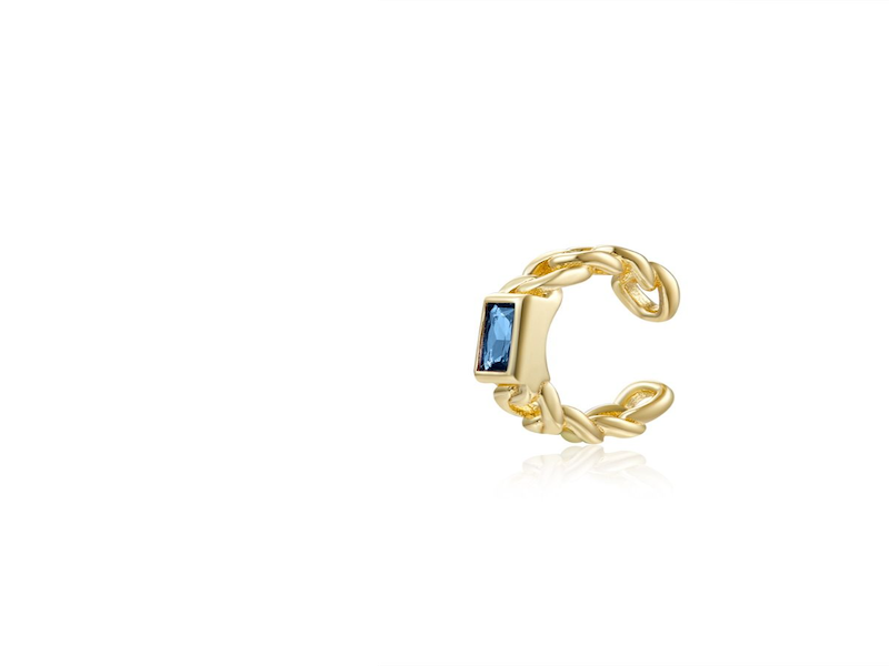 earcuff azul