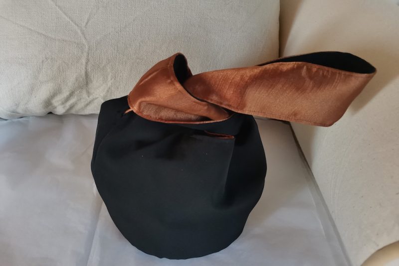 bolso asas bronce