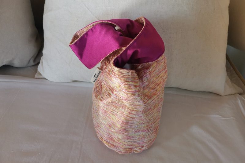 knot hilos y frambuesa